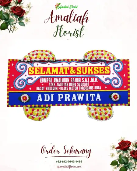 Papan Bunga Ucapan Selamat Lae Simolap
